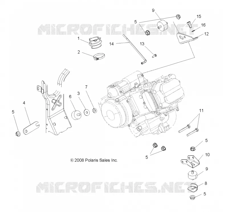 MOTOR, MOUNTING