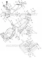 CHASSIS AND SITZ SPORT, TRAIL, 400 AND 600 (4912701270001A)