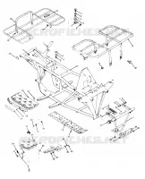 FRAME ASSEMBLY WITH RACKS 250 2X4