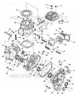 CRANKCASE AND ZYLINDER 6X6 350L W938739 (4924062406043A)