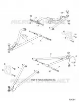 FRONT SUSPENSION CONTROL ARMS