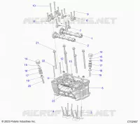 ENGINE, ZYLINDERKOPF AND VALVES