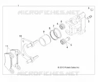 HINTERBREMSE CALIPER