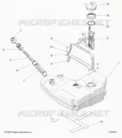 KRAFTSTOFFSYSTEM, FUEL TANK