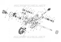 SWING ARM/HINTER GETRIEBEGEHÄUSE MOUNTING