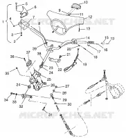 LENKUNG SLX 780 B964287 and Intl. SLX 780 I964287 (4937443744A013)