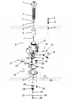 VERGASER  440 XCR SP X951660 (4932833283C013)