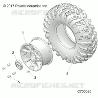 WHEELS, FRONT