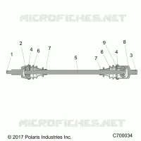 ANTRIEB, FRONT HALF SHAFT