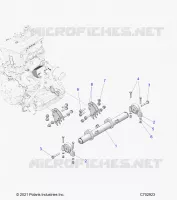 MOTOR, MOUNTING &amp; LONG BLOCK