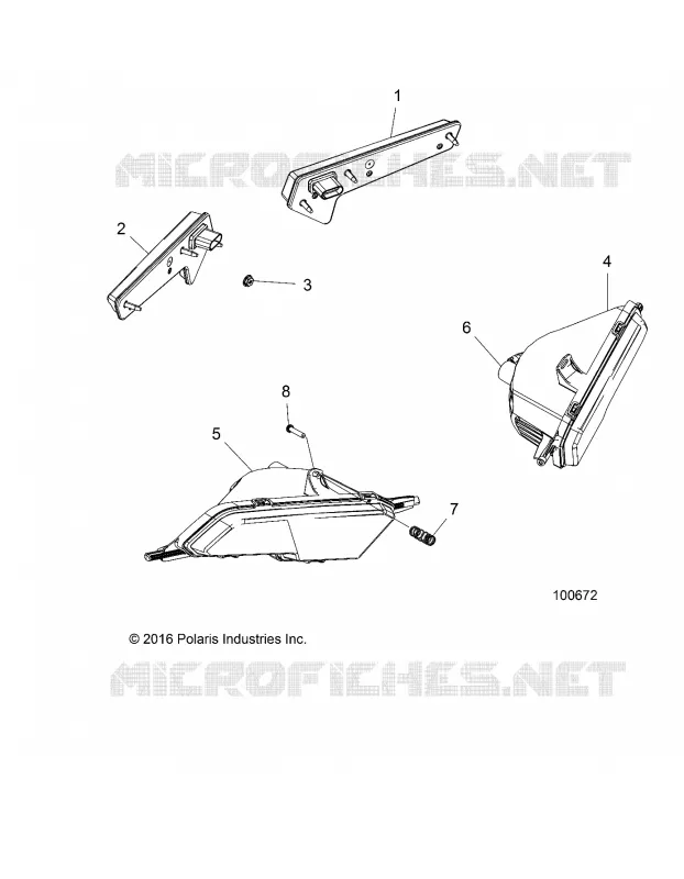 SCHEINWERFERS, TAILLIGHTS AND BULBS