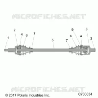 ANTRIEB, FRONT HALF SHAFT