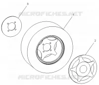 RADS, OPTIONEN, CHROME and SILVER, 10 INCH