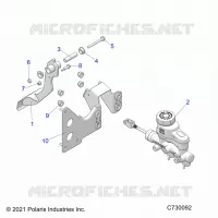 BRAKES, PEDAL AND MASTER CYLINDER