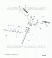 UPPER LENKEN &amp; HANDLEBAR ASM.