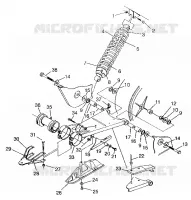 Schwingarm   SCHOCK SWEDISH 4x4 400L S948140 (4926912691C001)