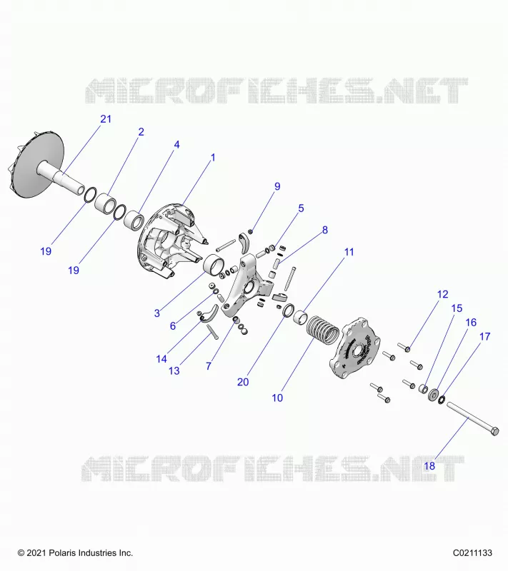 ANTRIEB, PRIMARY CLUTCH