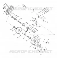 GETRIEBEGEHÄUSE Scrambler W957840 (4927252725C009)