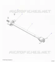 ANTRIEB, FRONT PROP SHAFT