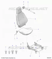 SITZ (PASSENGER) AND SEAT BELT MOUNTING
