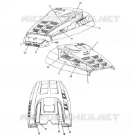 HAUBE-DECALSSSS   500 XLT (4921662166009A)