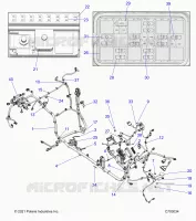 ELEKTRIC, WIRE HARNESS, CHASSIS, ULTIMATE LE