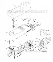 SITZ   GASBEHÄLTER ASSEMBLY 440 0952760, 440 SKS 0952560,  and EUROPEAN 440 (4929032903A008)