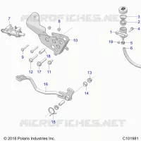 BRAKES, BRAKE PEDAL AND MASTER CYLINDER