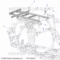 CHASSIS, CARGO BOX MONTAGE