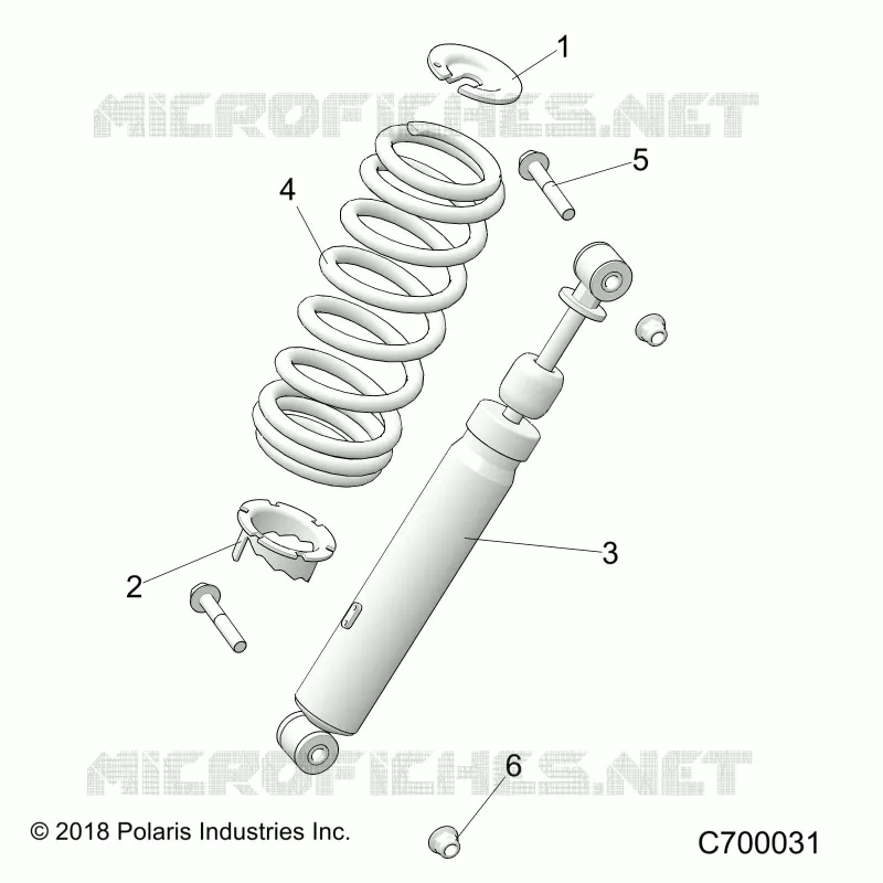 FRONT SUSPENSION SHOCK MOUNTING