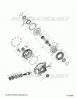 ANTRIEB, REAR GEARCASE INTERNALS