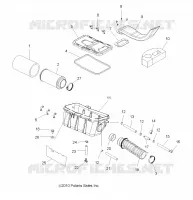 MOTOR, LUFTEINLASS SYSTEM
