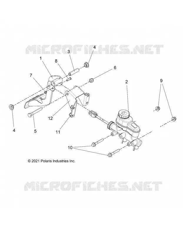 BRAKES, PEDAL AND MASTER CYLINDER