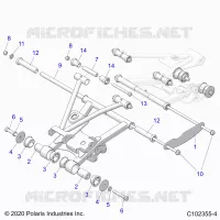 HINTERRADAUFHÃ„NGUNG CONTROL ARM MOUNTING