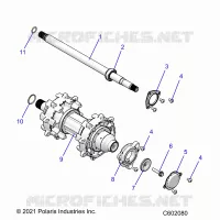 DRIVE TRAIN, JACKSHAFT AND ANTRIEBSWELLE