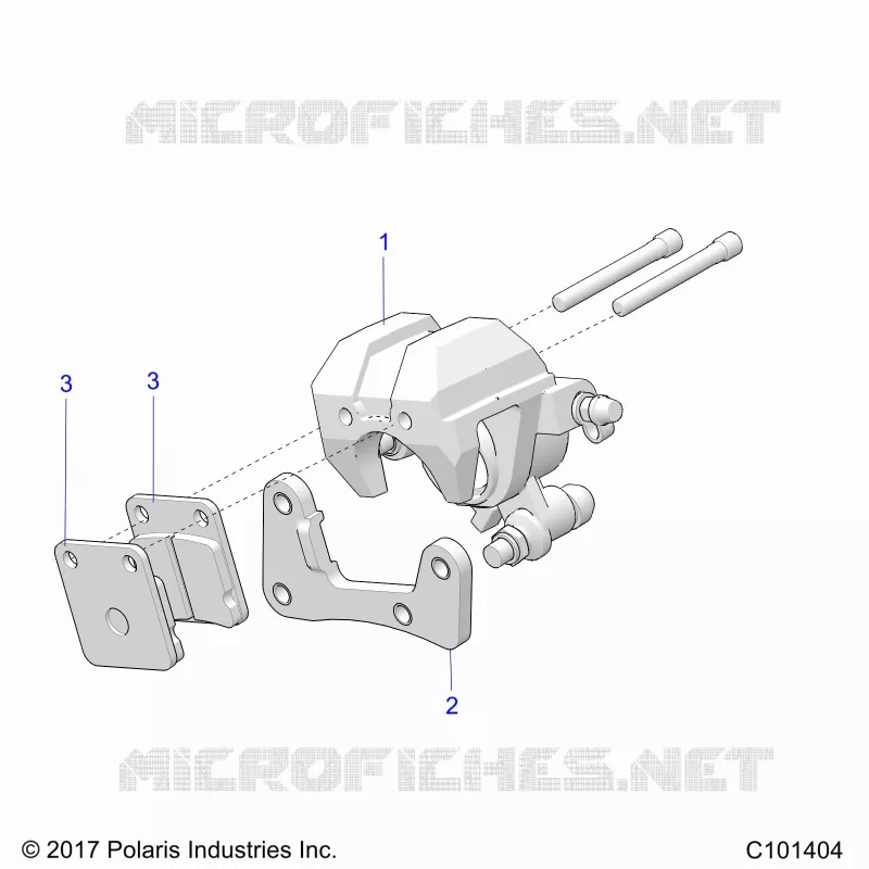 BRAKES, BREMSZANGE VORNE