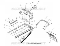 CHASSIS, REAR BUMPER, SNOWFLAP AND RÜCKLICHT (IQ)(IQ DRAGON)
