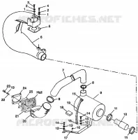 ABGASSYSTEM SL 780 B974088 and Intl. SL 780 I974088 (4940924092B006)