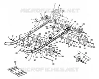 SUSPENSION 500 EFI 0963774 AND EUROPEAN 500 EFI E963774 (4936183618B010)
