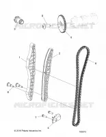 CAM CHAIN AND SPROCKET
