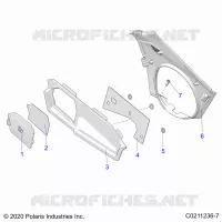 BODY, CLOSE OFF PANEL and ACCESS PANEL