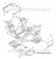 CHASSIS, MAIN FRAME AND SKID PLATE
