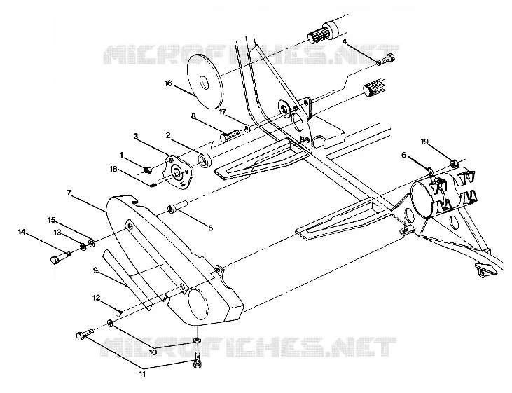 RIGHT HAND CHAIN ??COVER ASSEMBLY (4916351635030A)