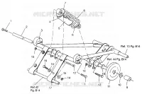 FRONT Drehmomentarm SPORT TOURING 0960243 and EUROPEAN SPORT TOURING E960243 (4932223222C001)