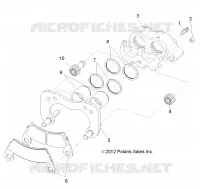 HINTERBREMSE CALIPER