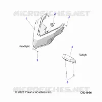 ELEKTRIC, HEADLIGHT AND TAILLIGHT