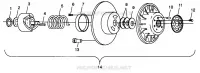 angetriebene Kupplungs WIDETRAK LX 0982065 and EUROPEAN WIDETRAK LX E982065 (4943884388C001)