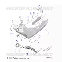KRAFTSTOFFSYSTEM, FUEL TANK ASM.