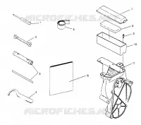 TOOL KIT  500 EFI 0952774, EFI SKS 0952574,   EFI SKS PT 0952974, AND EUROP (4929052905C009)