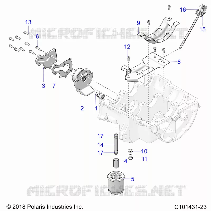 MOTOR, OIL SYSTEM